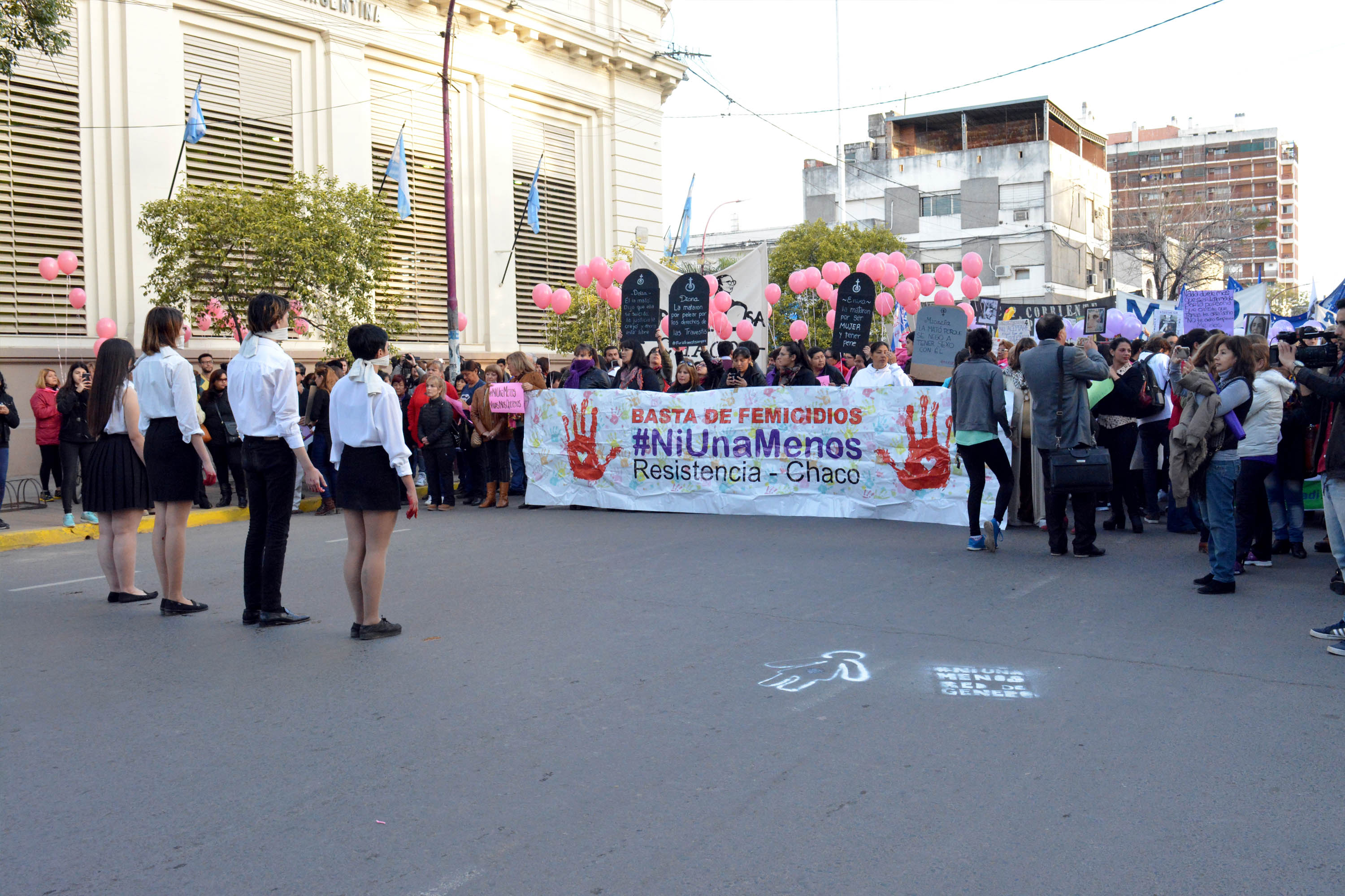 Marcha “Ni una menos” alcanza una masiva convocatoria