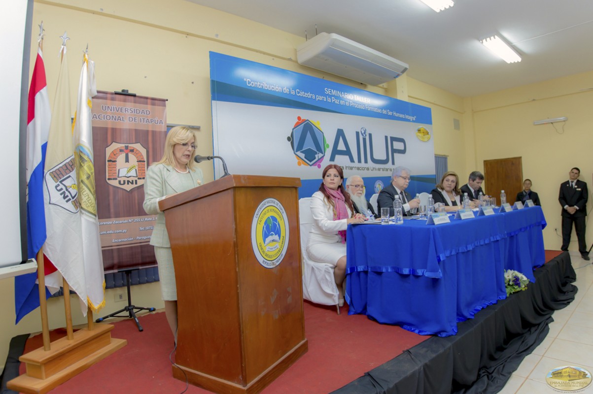 Hermelinda Alvarenga | Primer Seminario Taller de la ALIUP - Paraguay