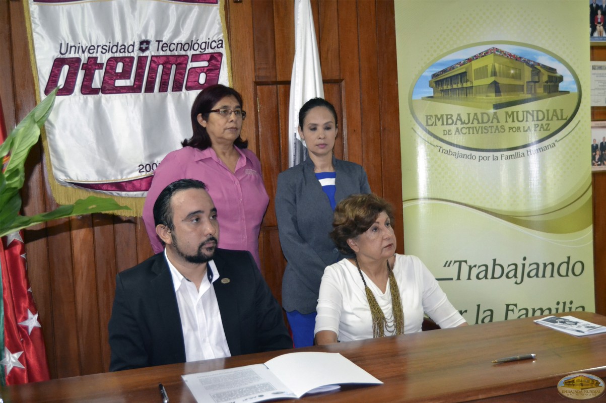 Se suma otra universidad panameña a la Alianza Internacional Universitaria por la Paz - ALIUP