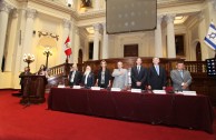 Presentación del proyecto "Huellas para No Olvidar" en el Congreso de la República del Perú