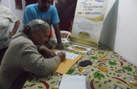 The collection of signatures successfully continued in Venezuela for peace and reconciliation.