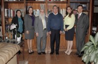 Visita del Dr. William Soto al Nobel de Paz Dr. Oscar Arias Sánchez en Costa Rica