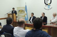 Forum "Educating to Remember" in  U.N.A.F., Argentina