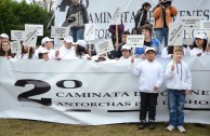 March "Torches for the Shoah", Argentina