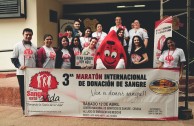 3ra. Maratón Internacional de Donación de Sangre “En la Sangre está la Vida”