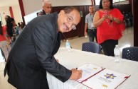 Alcaldía Municipal de David en Panamá recibe "Huellas para no olvidar"
