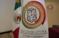 Se devela Placa “Huellas para no olvidar” en instalaciones del poder legislativo en México