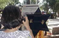 Photographic Exhibition of the Traces to Remember project at the Tilcara public plaza