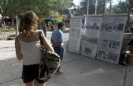 Photographic Exhibition of the Traces to Remember project at the Tilcara public plaza