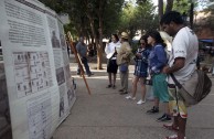 Photographic Exhibition of the Traces to Remember project at the Tilcara public plaza