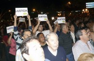 March requesting justice for the prosecutor Nisman Argentina