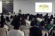 Forum at the Esteban Ochoa Educational Institution- Itagui, Antioquia.