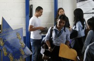 Three day conference in Basic Education, Media and Diversified Schools, which received the GEAP and the Forum: "Educating to Remember" in Guatemala