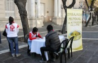 Mendoza (Argentina) dice presente en la 5 maratón internacional de donación de sangre