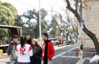Mendoza, Argentina is present during the 5th International Blood Drive Marathon