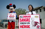 Perú participó en la 5ta. Maratón Internacional de Donación de Sangre  en la Sangre está la Vida