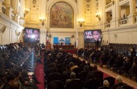 During the third and last table of the Judicial Session of CUMIPAZ the following topic was discussed: “The UN and the International Criminal Court: Harmonious interaction, independence or subordination?”