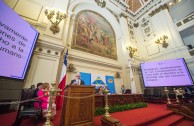 The Global Ambassador of Peace presented the Declaration of CUMIPAZ 2015. In 2016 the Summit will take place in Paraguay