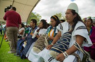 Jornada por la Paz de la Madre Tierra, Parque de los Novios - Colombia