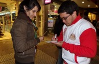 Awareness in the Chaco, Argentina during the 6th International Blood Drive Marathon