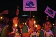 Volunteers from the GEAP in different countries join EARTH HOUR