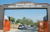 Reforestación Parque La Presa San José. San luis-México. 13 de mayo, 2016