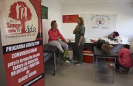 Los voluntarios de la EMAP invitan a los argentinos solidarios a donar sangre
