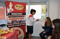 The volunteers of the GEAP invite the solidary Argentinians to donate blood