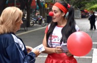 Volunteers of the GEAP in Argentina promote the Integral Program “Life is  in the Blood”