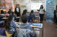 El Club “R” llegó a la comunidad chilena para sembrar acciones por la paz del medio ambiente