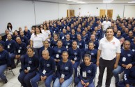Police Academy Cadets from Ciudad Juárez donated the sap of life