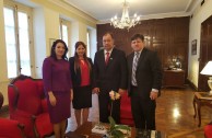 Vice President of Paraguay receives the official invitation to CUMIPAZ-2016