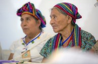 Indigenous people of Central America gather during the 3rd International Encounter of the Children of Mother Earth 