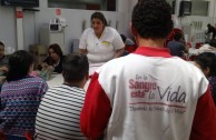 Argentinos reciben charlas de concienciación: En la Sangre está la Vida