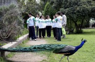Voluntarios de la EMAP participan en recorrido por el Bioparque La Máxima