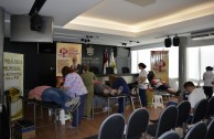 Argentinean citizens participate in the first voluntary blood drive