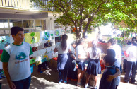 Escolares realizan acciones por la restauración de la Madre Tierra