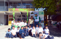 Escolares realizan acciones por la restauración de la Madre Tierra