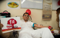 Estudiantes de medicina se unen a jornadas de donación de sangre