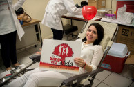 Medical students join blood drives
