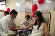 Medical students join blood drives