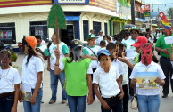Emotive and colorful march and an environmental parade were made by the Global Embassy of Activists for Peace in Tocoa, Honduras.