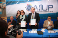 Signing of an agreement for a culture of peace in society