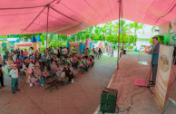 GEAP volunteers set up environmental fair in Veracruz