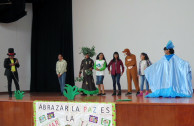 Artistic demonstrations in Peru in favor of our planet.