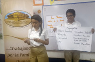 Actions of respect for human dignity during educational workshops in El Salvador.
