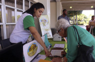 Sowing awareness in Santo Domingo on Environment Day.