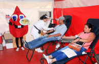  The Cathedral of Palmira was the headquarters of the day of blood donation