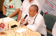 Dr. Hugo Zurita Martinez, head of the blood bank Hospital Juan Graham Casasus in Villahermosa Tabasco
