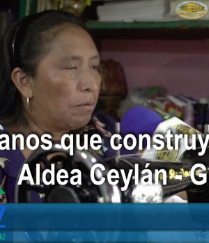 Manos que construyen la paz - Aldea Ceylán - Guatemala | EMAP